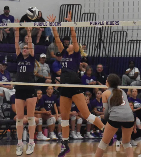 Martins Ferry Defears St. Clairsville In Four Sets